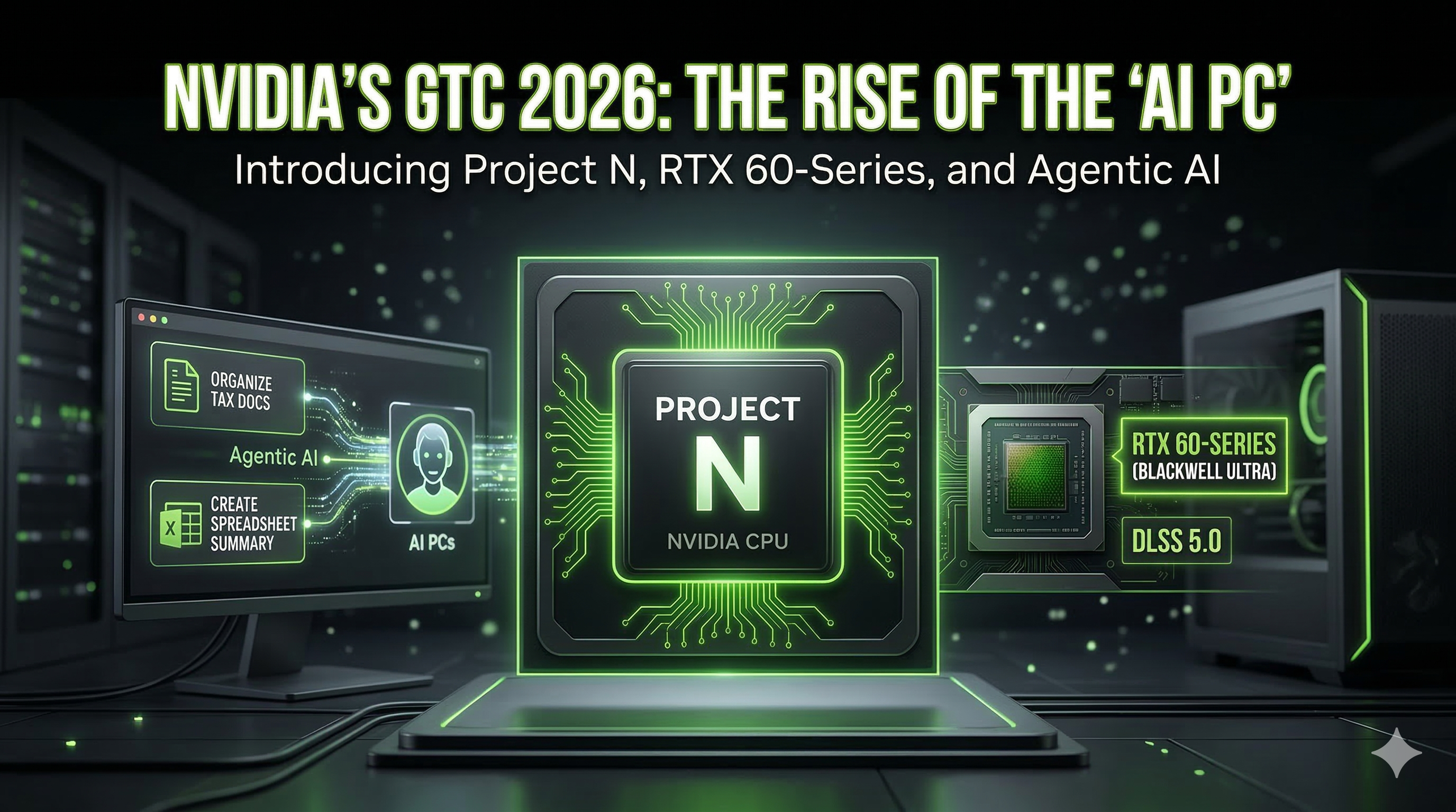 NVIDIA’s GTC 2026: The Move from Graphics Cards to "AI PCs"